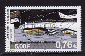 Сен-Пьер и Микелон, 2001, Аэропорт, Самолеты, 1 марка